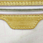 Louis Vuitton Tote Damier Azur Neverfull MM White Rose Velours — view 5