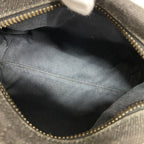 Gucci Shoulder Bag Denim Black Silver — view 4