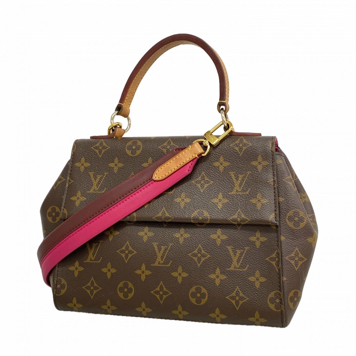 Louis Vuitton Handbag Monogram Cluny BB Rose 2-Way