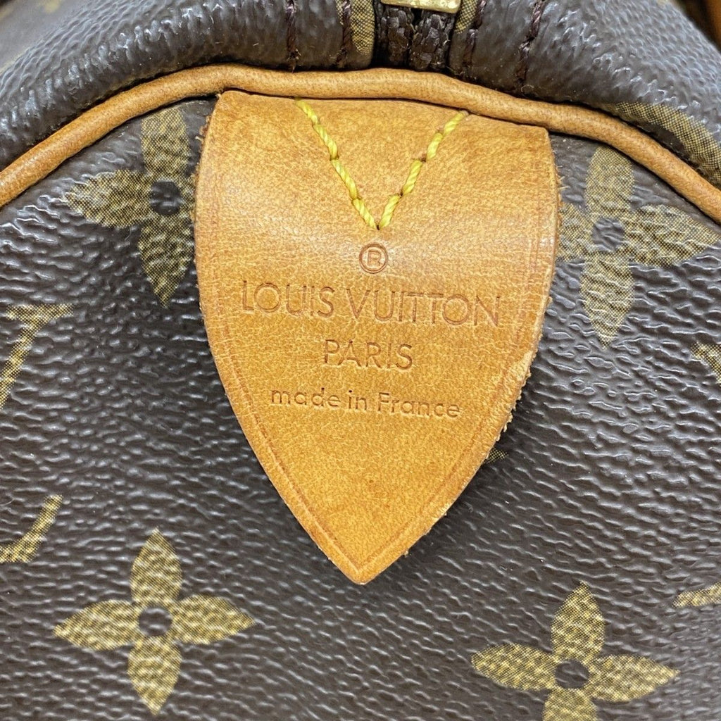 Louis Vuitton Handbag Monogram Speedy 30 Brown — view 5