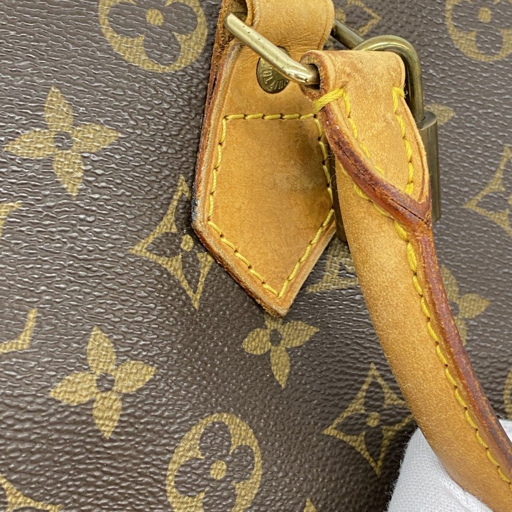Louis Vuitton Handbag Monogram Speedy 30 Brown — view 9