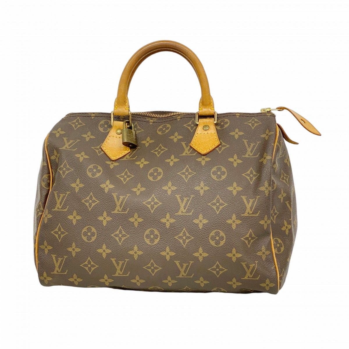 Louis Vuitton Handbag Monogram Speedy 30 Brown