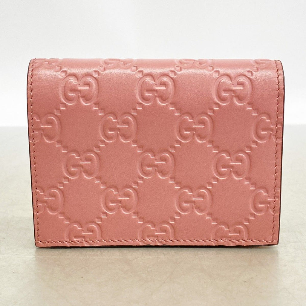 Gucci Wallet Guccissima Cherry Leather Pink Gold — view 7