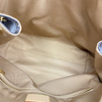 Louis Vuitton Shoulder Bag Monogram Gray Souffle PM Beige — view 4