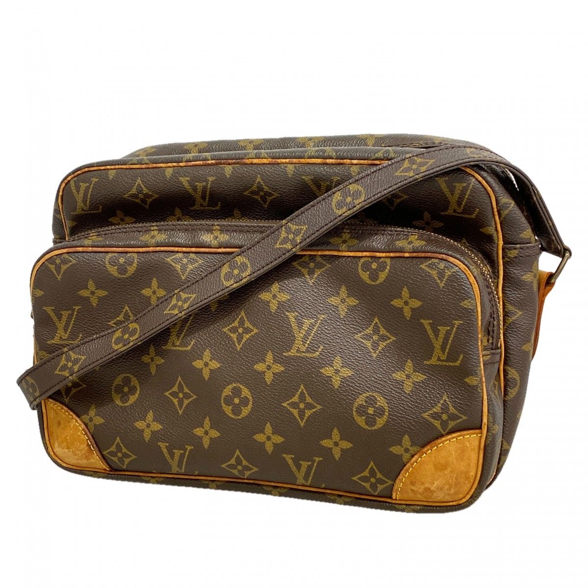 Louis Vuitton Shoulder Bag Monogram Nile Brown