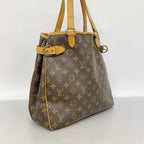 Louis Vuitton Tote Monogram Batignolles Vertical Brown — view 2
