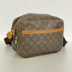 Louis Vuitton Shoulder Bag Monogram Reporter PM Brown — view 2
