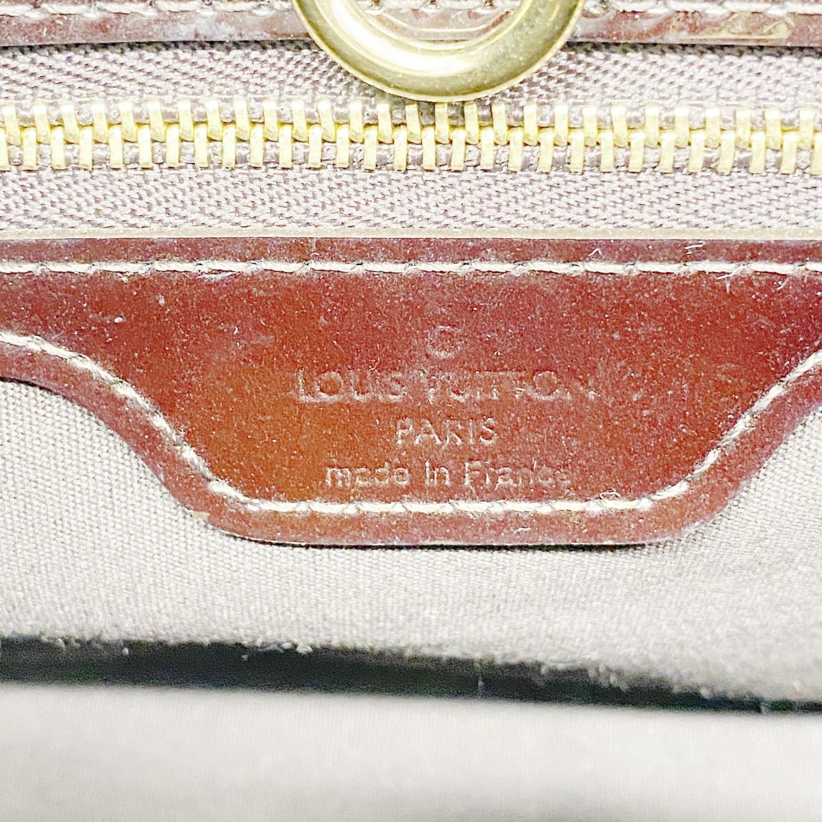 Louis Vuitton Tote Vernis Wilshire PM Amaranto — view 5