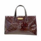 Louis Vuitton Tote Vernis Wilshire PM Amaranto