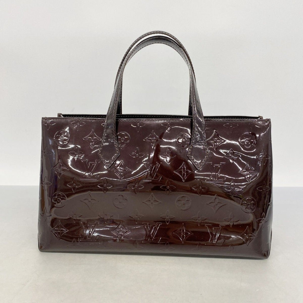 Louis Vuitton Tote Vernis Wilshire PM Amaranto — view 9