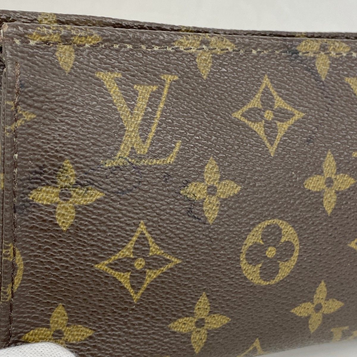 Louis Vuitton Pouch Monogram Toilette 15 Brown — view 6