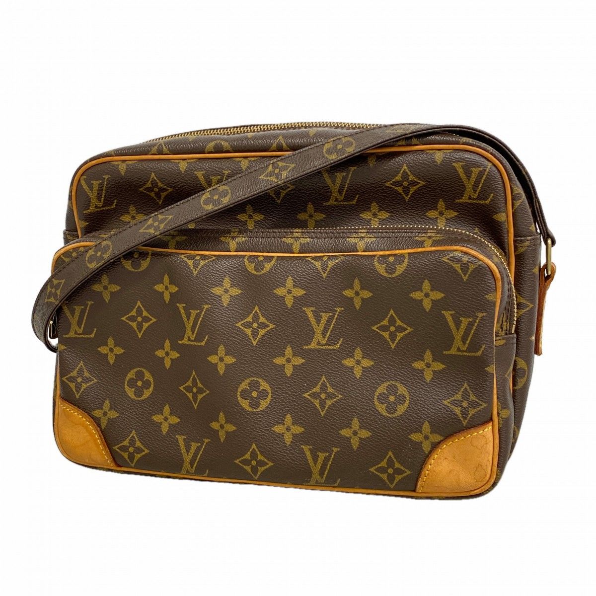 Louis Vuitton Shoulder Bag Monogram Nile Brown