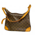 Louis Vuitton Shoulder Bag Monogram Boulogne 35 Brown