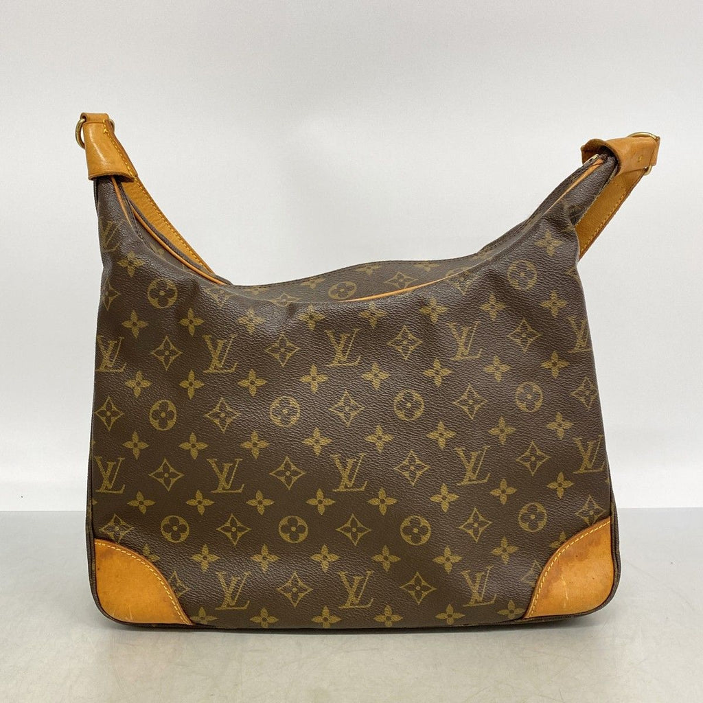 Louis Vuitton Shoulder Bag Monogram Boulogne 35 Brown — view 9