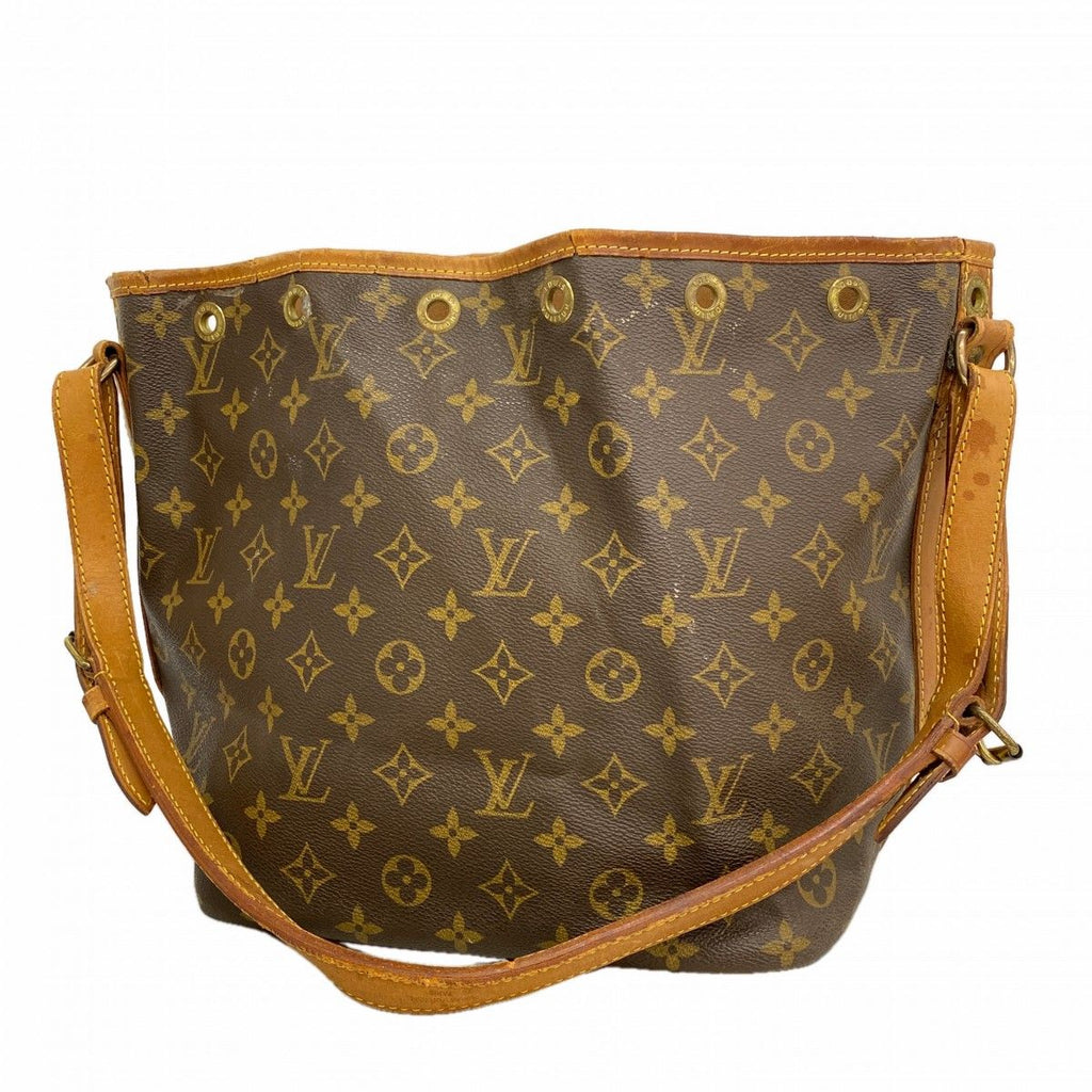 Louis Vuitton Shoulder Bag Monogram Petit Noe Brown