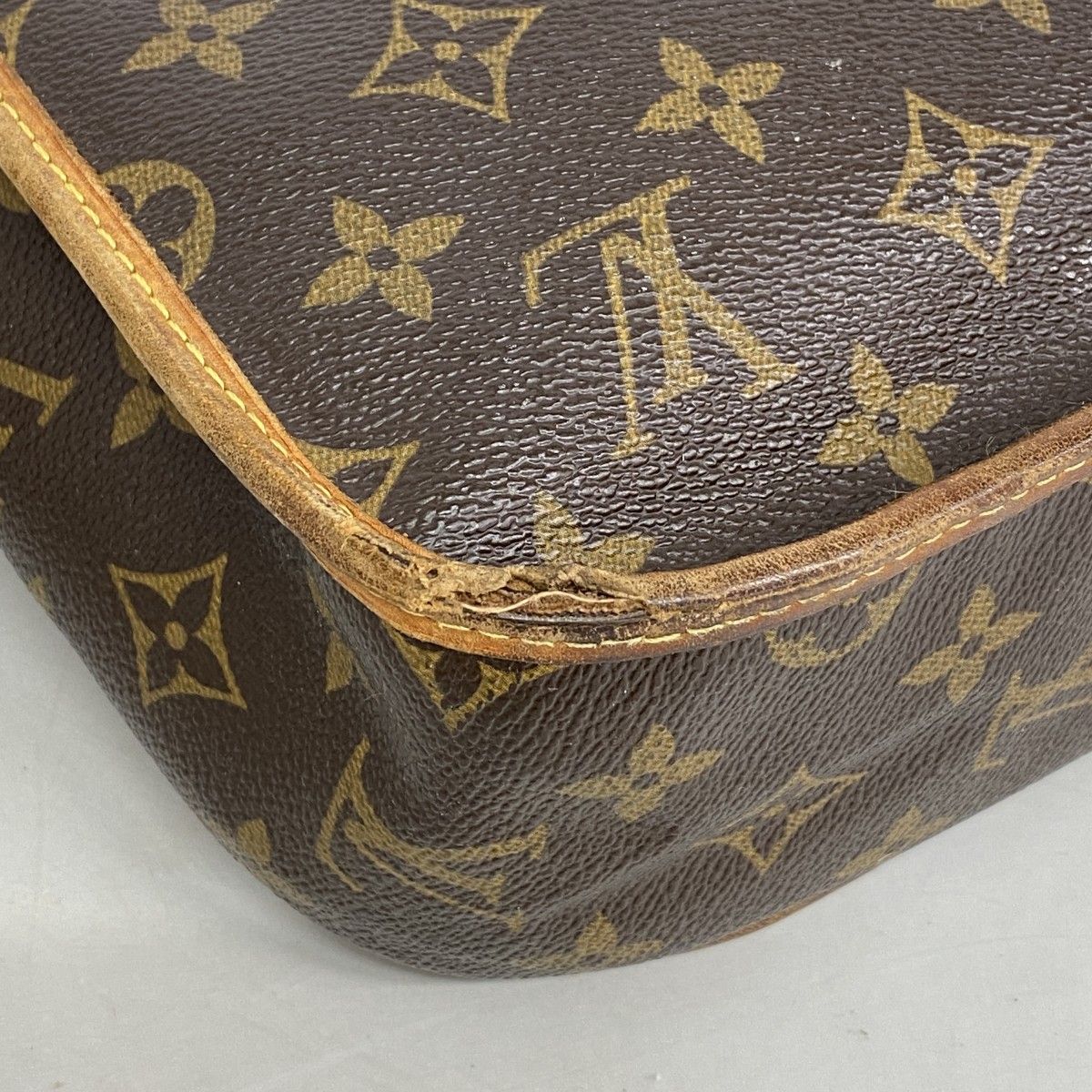 Louis Vuitton Shoulder Bag Monogram Messenger Bosford PM Brown — view 7