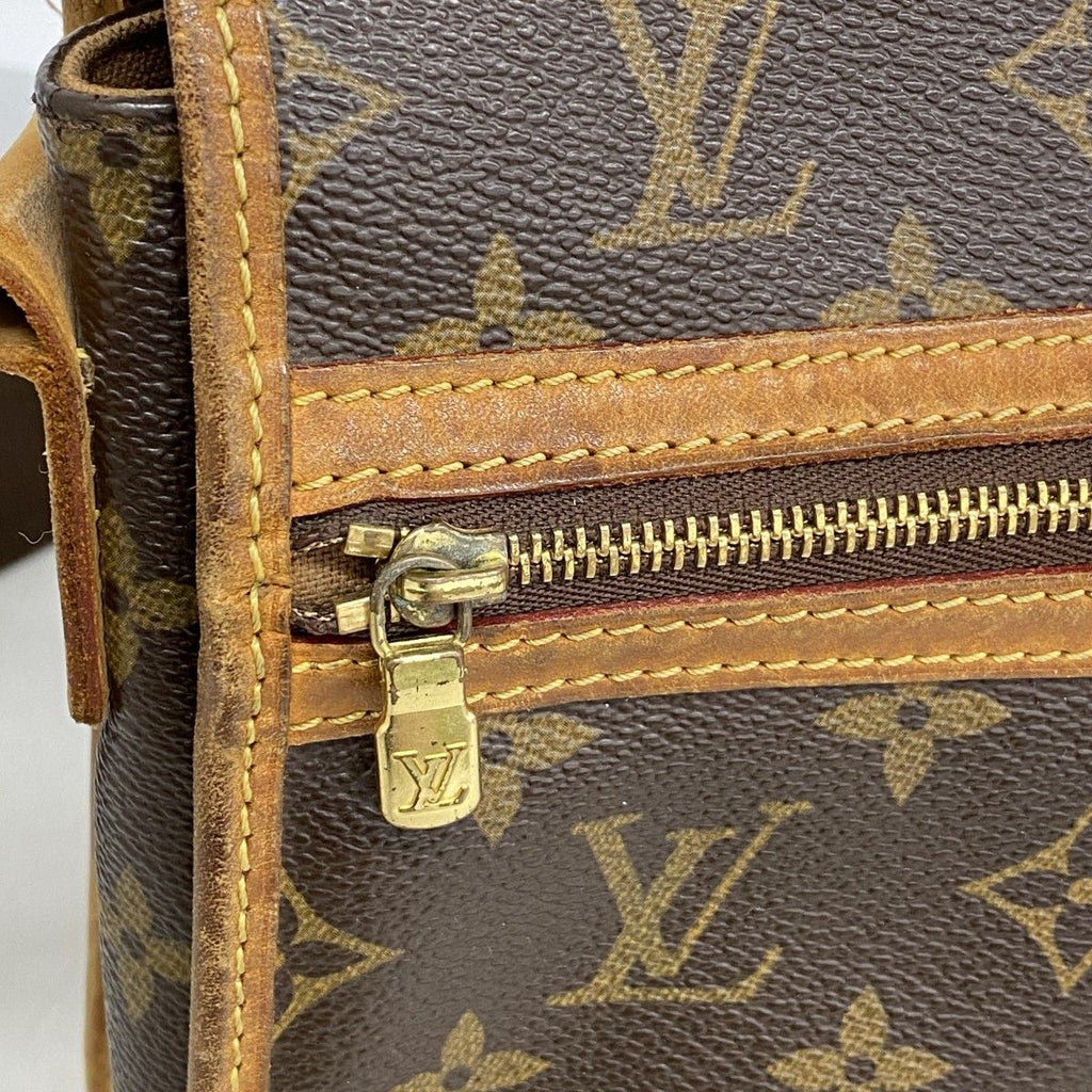 Louis Vuitton Shoulder Bag Monogram Messenger Bosford PM Brown — view 8
