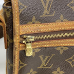Louis Vuitton Shoulder Bag Monogram Messenger Bosford PM Brown — view 8