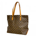 Louis Vuitton Tote Monogram Cabas Mezzo Brown