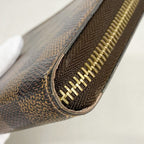 Louis Vuitton Wallet Damier Zippy Rose Velours — view 5
