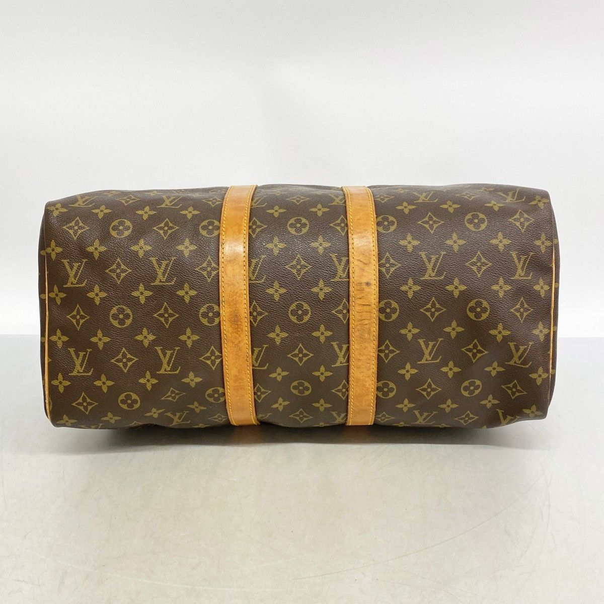 Louis Vuitton Boston Bag Monogram Keepall 45 Brown — view 3