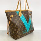 Louis Vuitton Tote Monogram Neverfull MM Turcoise — view 2
