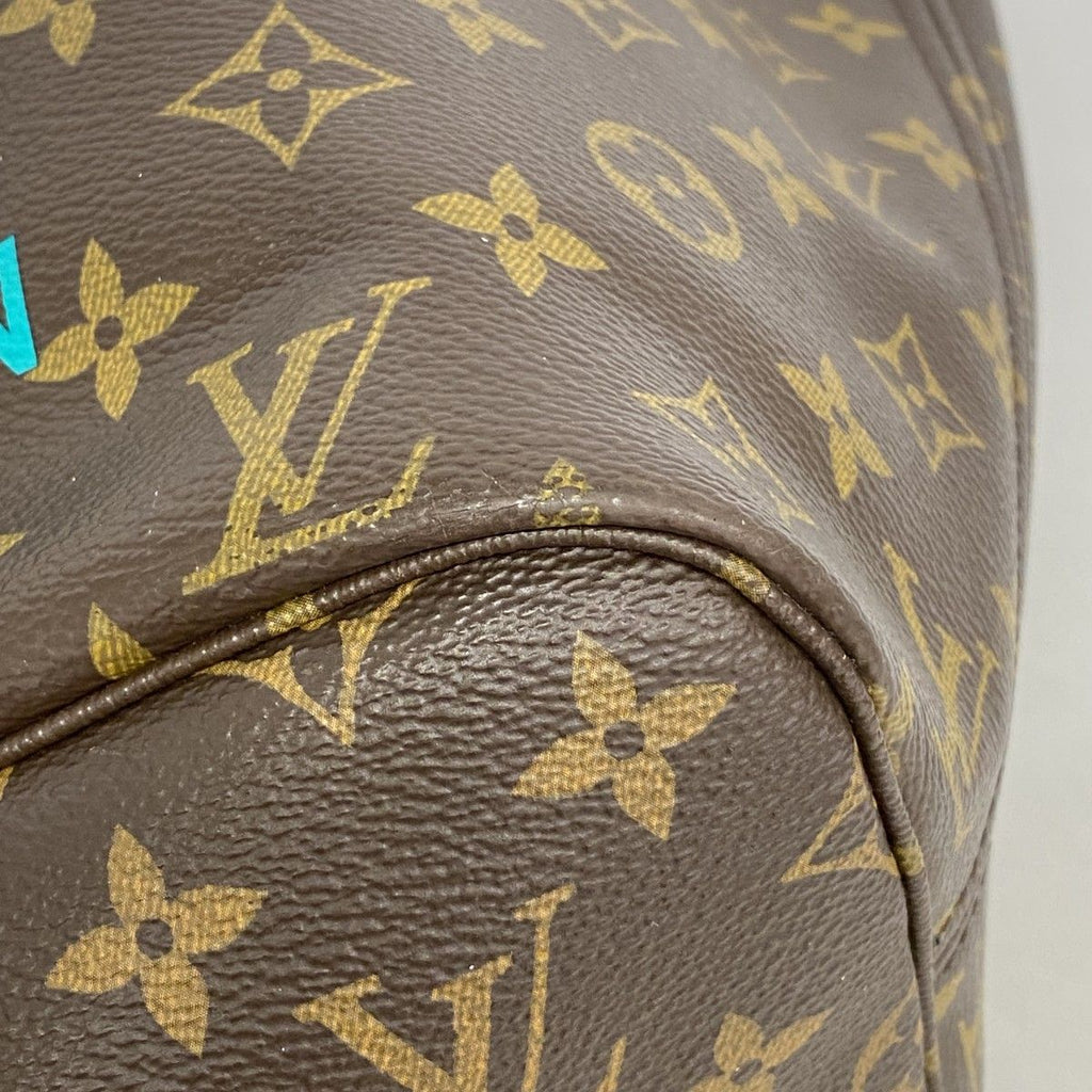 Louis Vuitton Tote Monogram Neverfull MM Turcoise — view 6