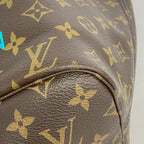 Louis Vuitton Tote Monogram Neverfull MM Turcoise — view 6