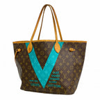 Louis Vuitton Tote Monogram Neverfull MM Turcoise
