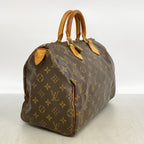 Louis Vuitton Handbag Monogram Speedy 30 Brown — view 2