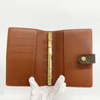 Louis Vuitton Notebook Cover Monogram Agenda PM Brown — view 3
