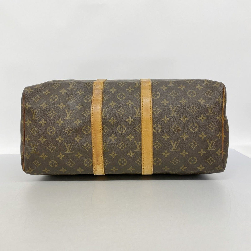 Louis Vuitton Boston Bag Monogram Keepall 45 Brown — view 3
