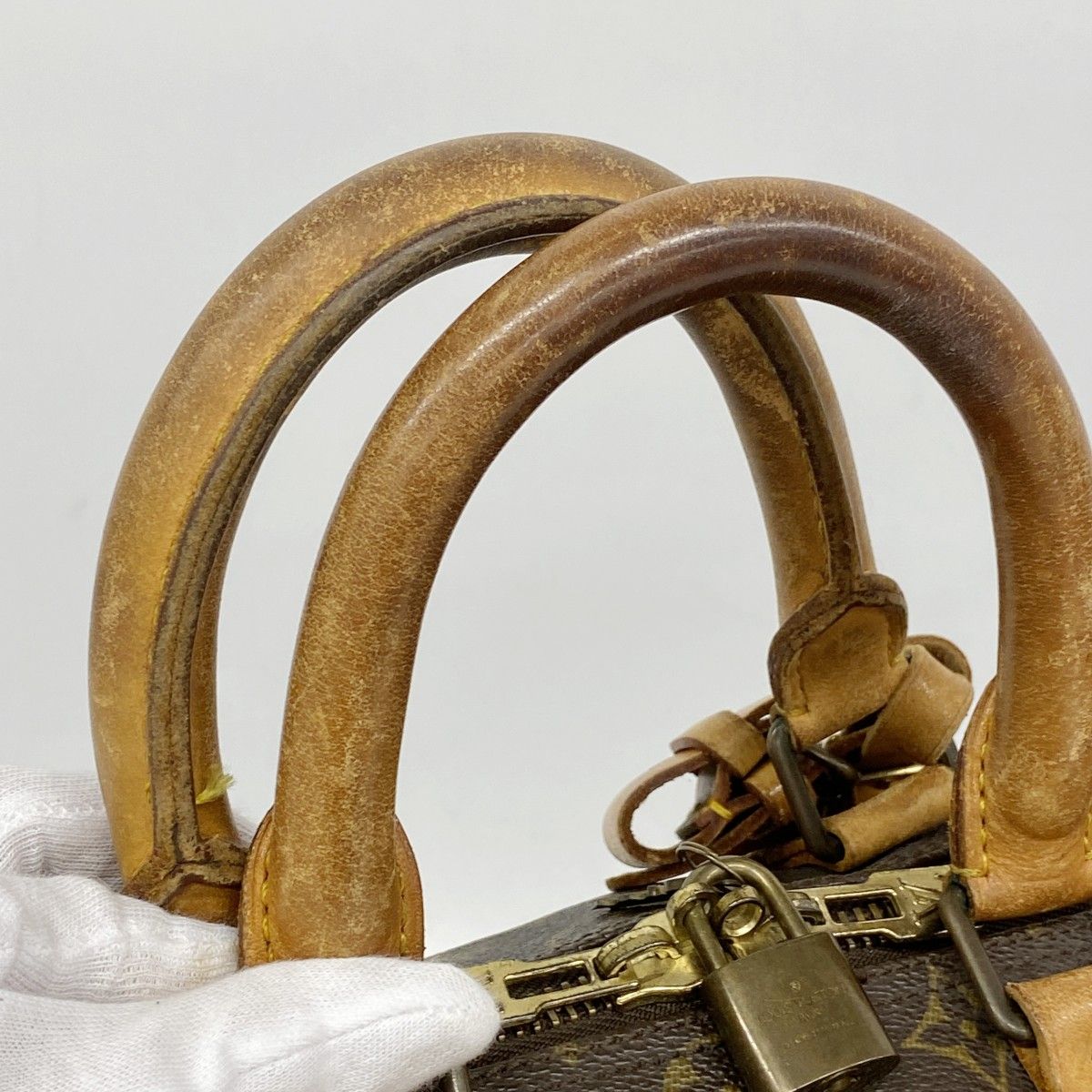 Louis Vuitton Boston Bag Monogram Keepall 45 Brown — view 8