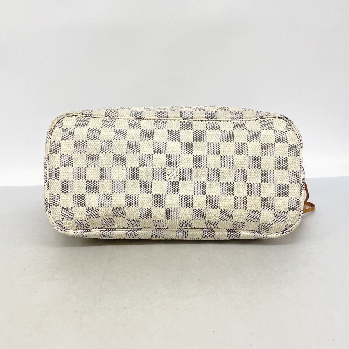 Louis Vuitton Tote Damier Azur Neverfull MM White — view 3