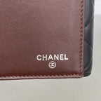 Chanel Wallet Quilted Lambskin Black Silver — view 4