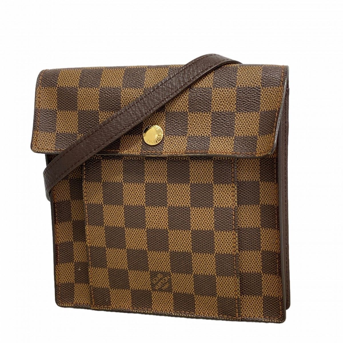 Louis Vuitton Shoulder Bag Damier Pimlico Ebene