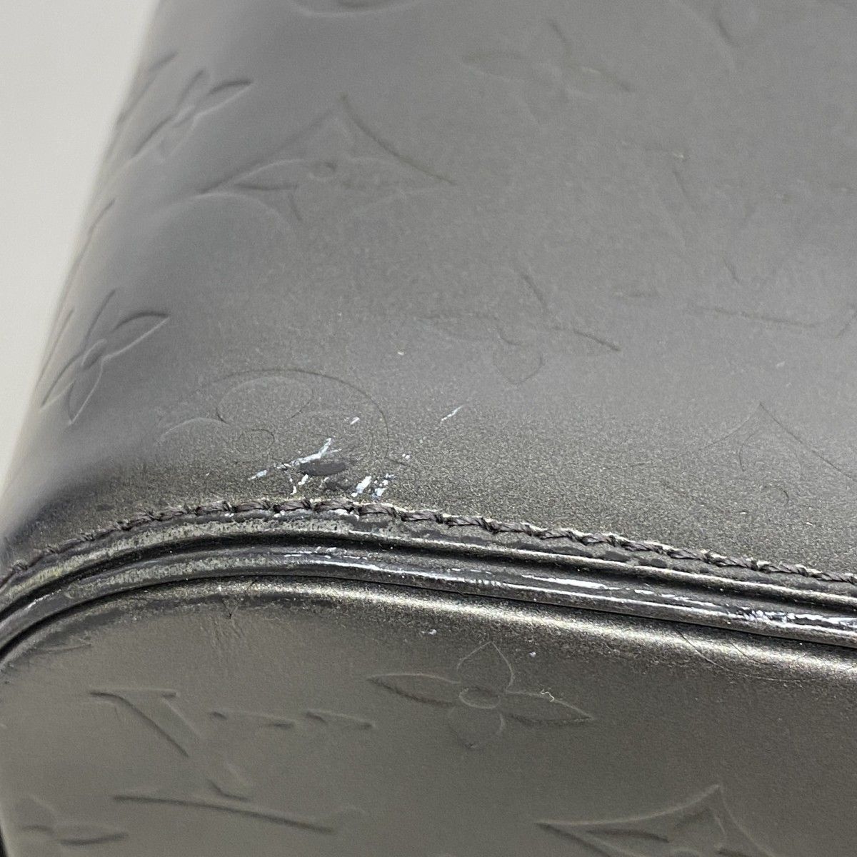 Louis Vuitton Tote Monogram Matte Stockton Noir — view 6
