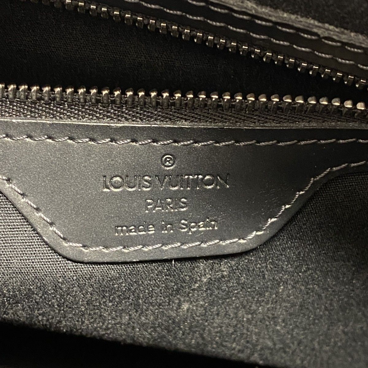 Louis Vuitton Tote Monogram Matte Stockton Noir — view 5