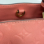 Louis Vuitton Handbag Monogram Empreinte Montaigne BB Blossom — view 9