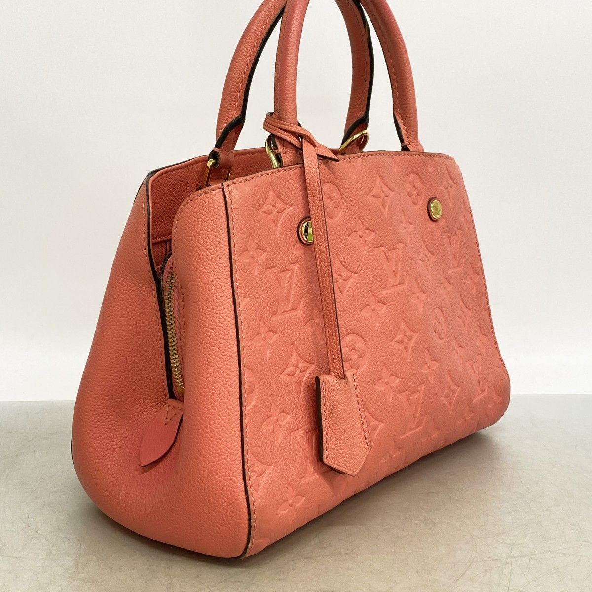 Louis Vuitton Handbag Monogram Empreinte Montaigne BB Blossom — view 2