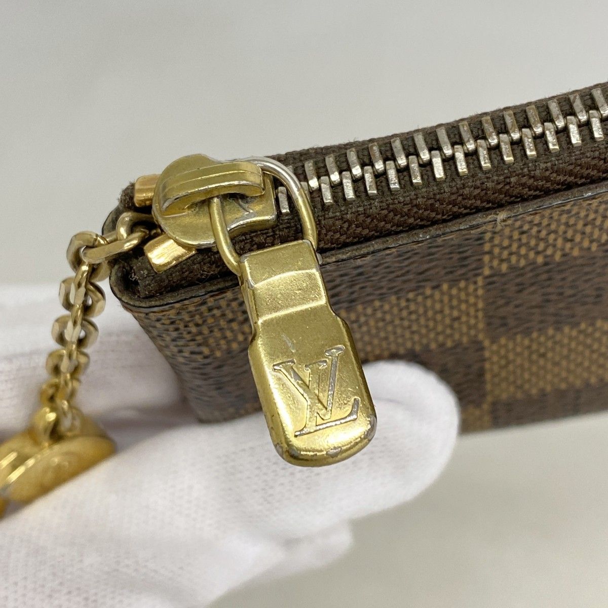 Louis Vuitton Coin Case Damier Pochette Cles Ebene — view 6