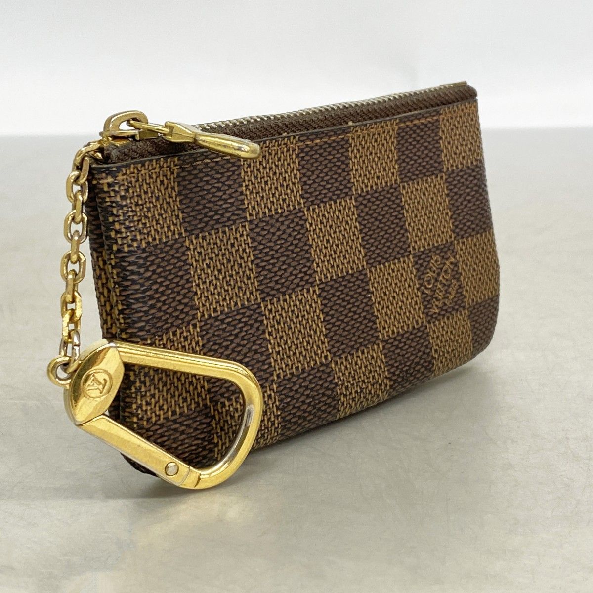 Louis Vuitton Coin Case Damier Pochette Cles Ebene — view 2