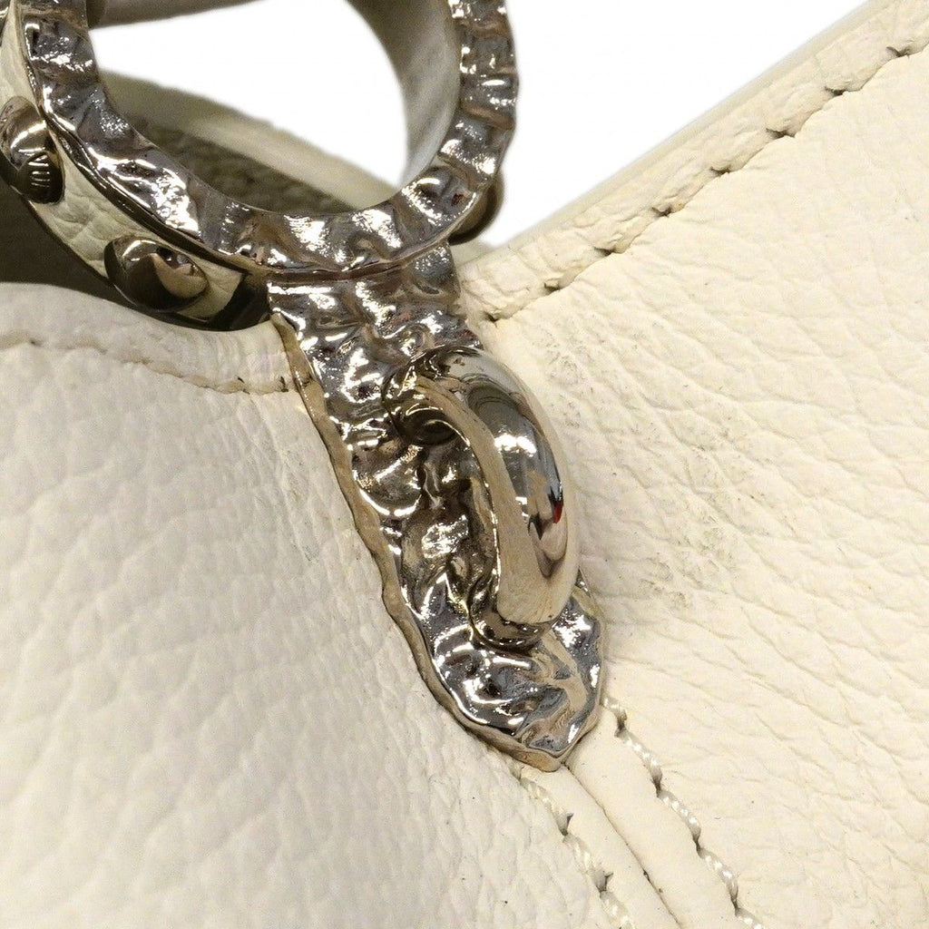 Louis Vuitton Handbag Capucines East West Mini Optical White 2-Way — view 8