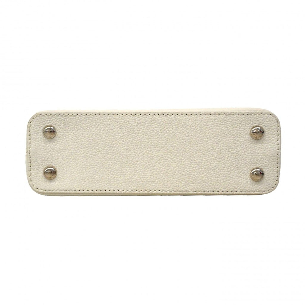Louis Vuitton Handbag Capucines East West Mini Optical White 2-Way — view 3