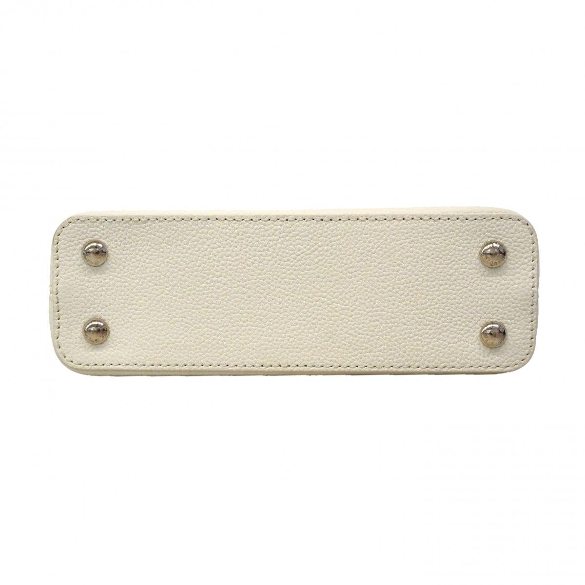 Louis Vuitton Handbag Capucines East West Mini Optical White 2-Way — view 3