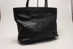 Chanel CC Logo Caviar Leather Tote Bag — view 4