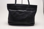 Chanel CC Logo Caviar Leather Tote Bag — view 2