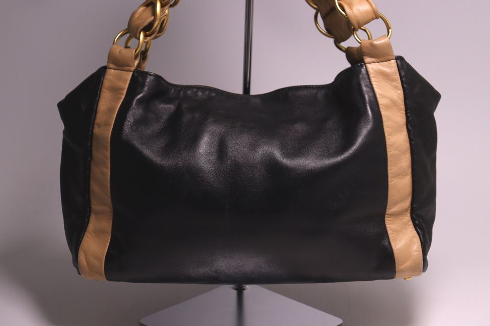 Chanel Bicolor Lambskin Shoulder Bag — view 2