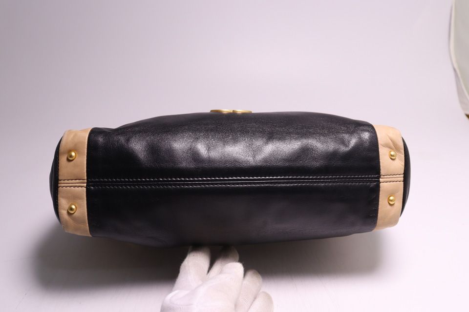 Chanel Bicolor Lambskin Shoulder Bag — view 3