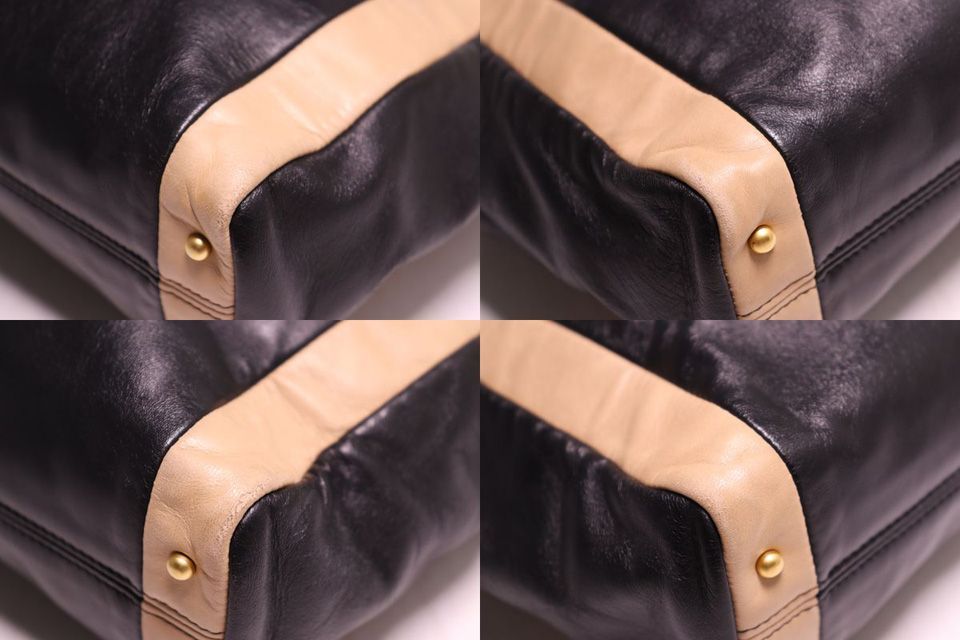 Chanel Bicolor Lambskin Shoulder Bag — view 5
